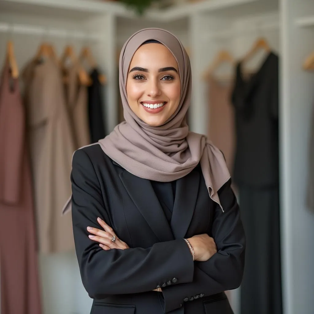 ليلى العوضي - مؤسسة دار حجاب للأزياء المحتشمة
